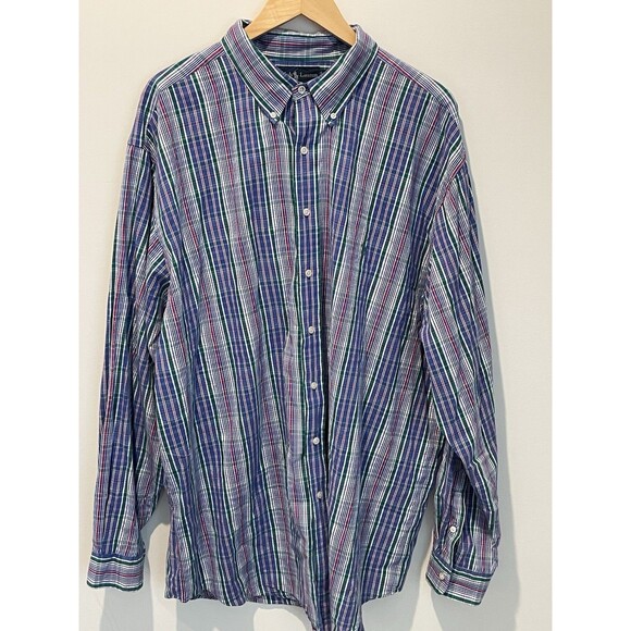 Ralph Lauren‎ Polo Blake Long Sleeve Shirt Size 2XLT - Picture 1 of 5